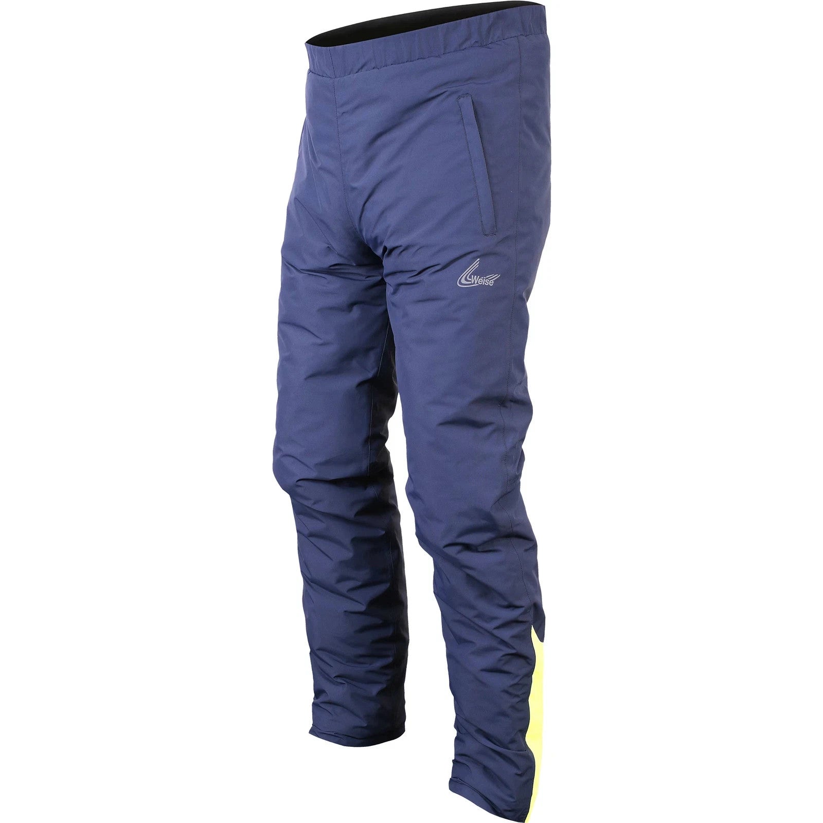Weise Tempest Waterproof Motorcycle Motorbike Over Trousers Pants Blue Yellow