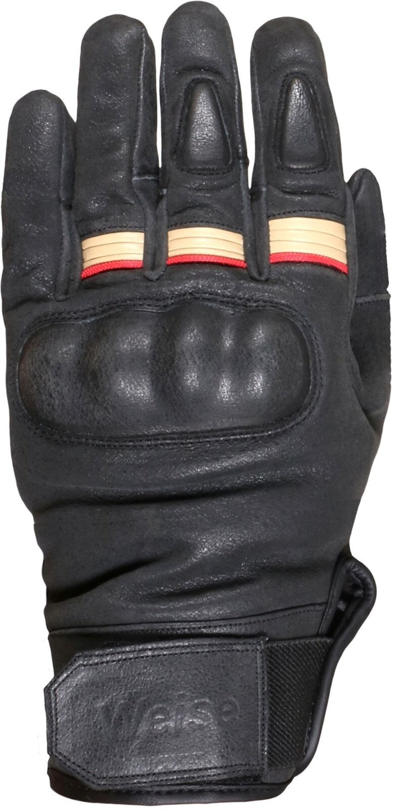 Weise Detroit Classic Leather Distressed Style Motorcycle Motorbike Gloves