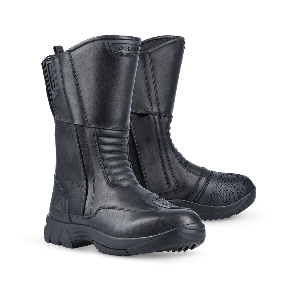 Oxford Continental Waterproof Dry2Dry Motorcycle Motorbike Touring Boot Black