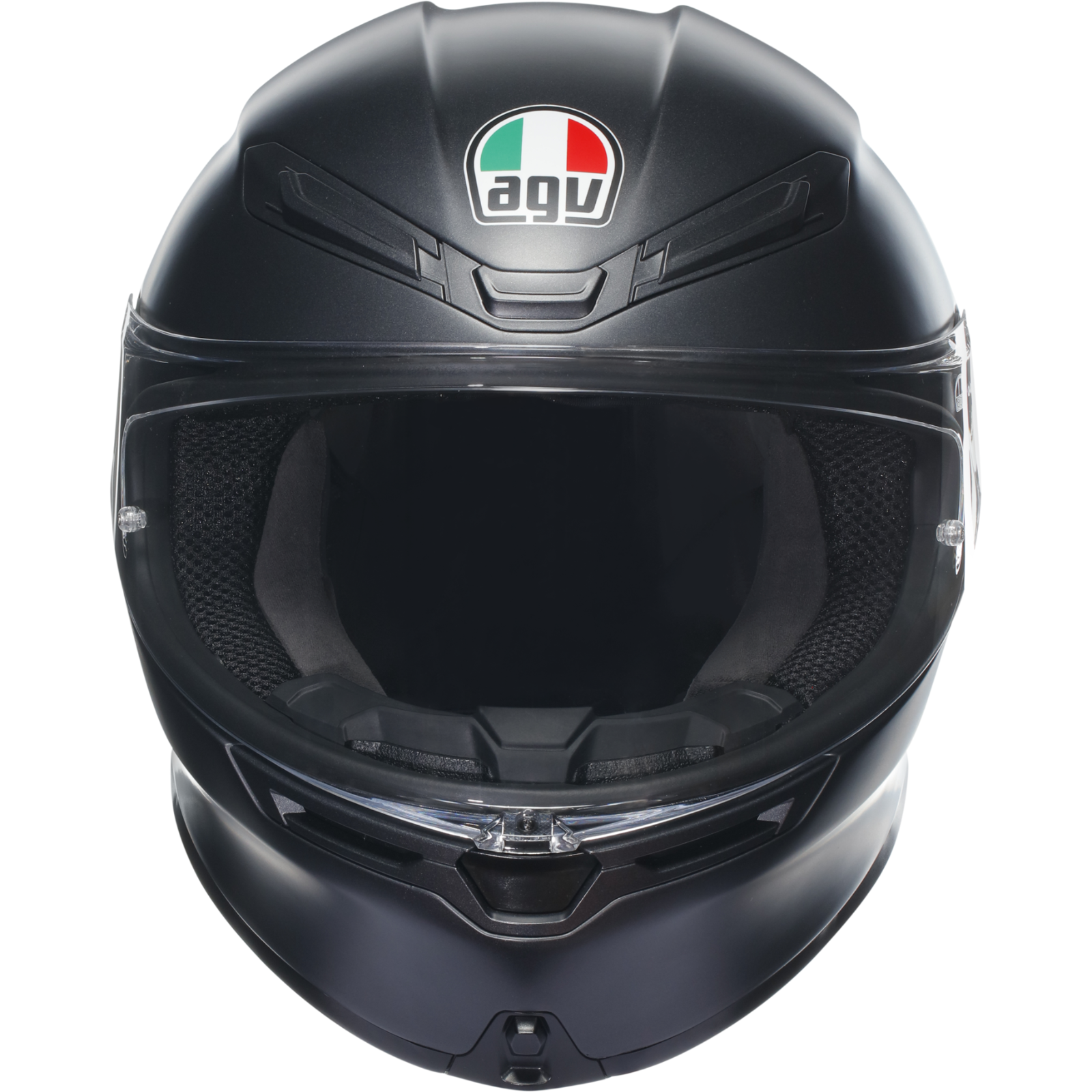 AGV K6-S Solid Matt Black ECE2206 Full Face ACU Gold Motorcycle Motorbike Helmet
