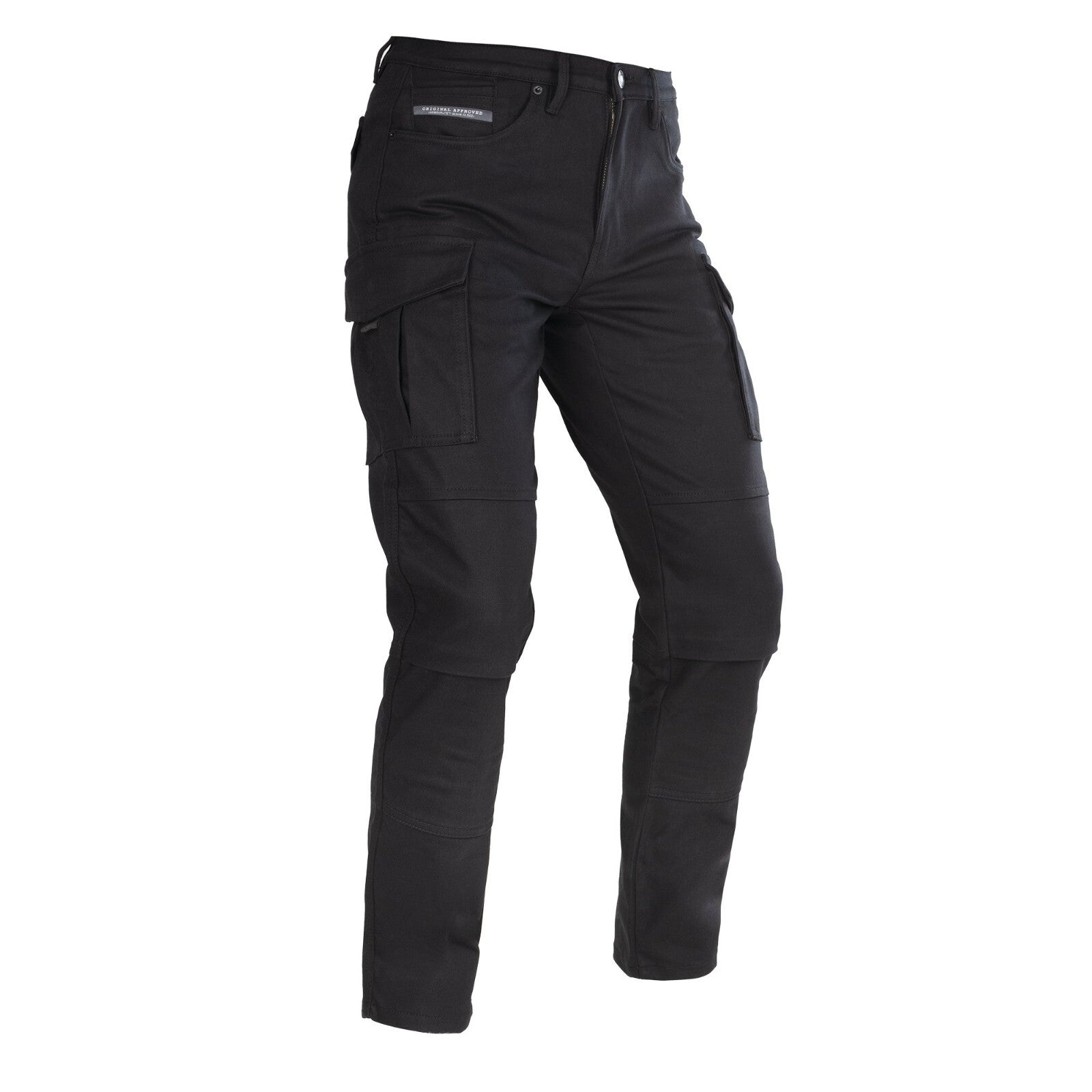 Oxford CE AA Armoured Motorcycle Motorbike Cargo Pants Jeans Black Short Leg