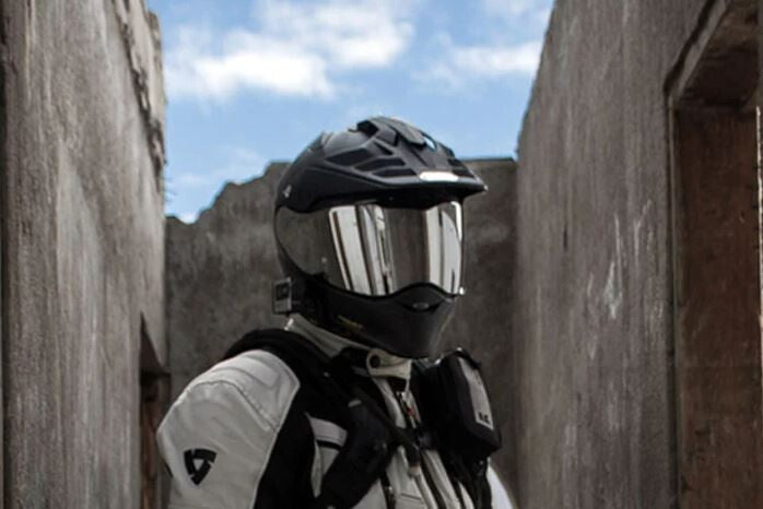 Genuine Shoei CNS2 Silver Mirror Pinlock Ready Visor to Fit Shoei Hornet ADV