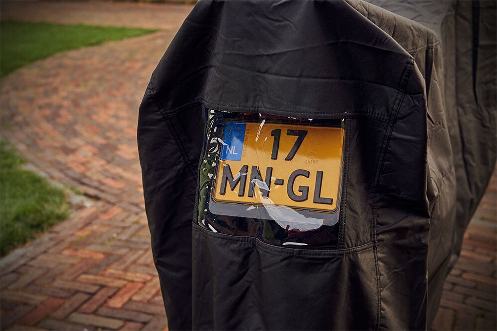 DS Covers Alfa Motorcycle Lined Licence Window Weatherproof Cover 2-2.25m - L