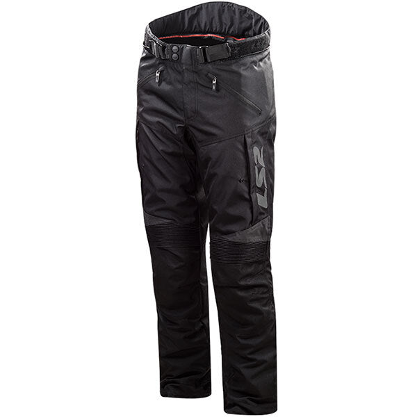 LS2 Nimble Waterproof Motorcycle Motorbike Textile Pants Jeans - Black