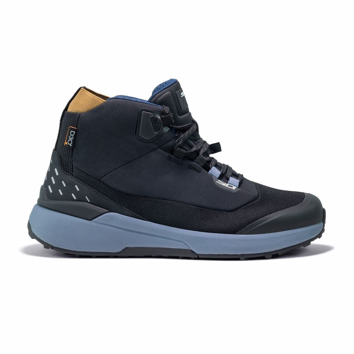 Sidi Nucleus Waterproof Gore-tex Motorcycle Motorbike Shoe Boot Black Bering Sea