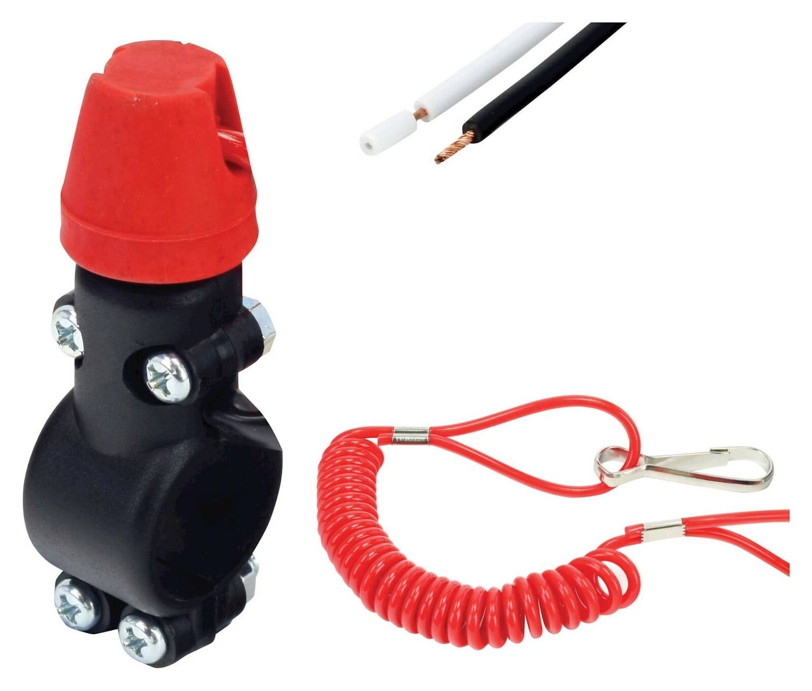 Bike It Stop Switch Universal Kill Switch With Tether - Circuit Breaker