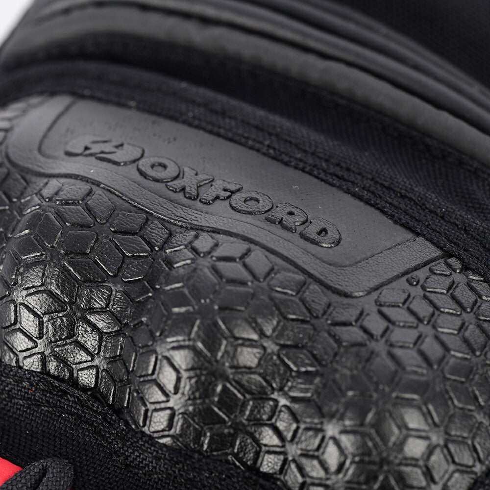 Oxford Montreal 4.0 Motorcycle Motorbike Waterproof Dry2Dry Glove Black Grey Red