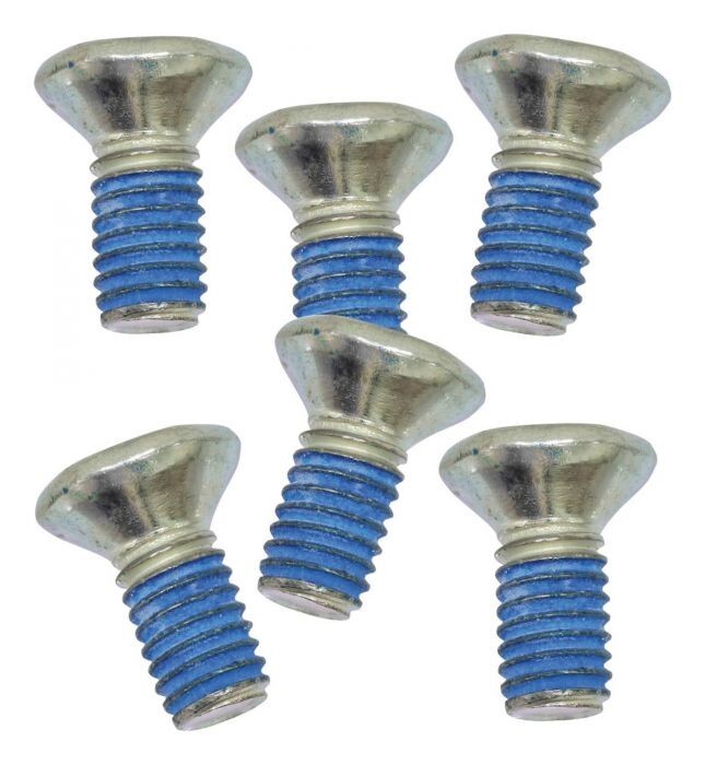 Bike It Rotor Bolts Countersunk Yamaha Front M6 x 12mm (6Pcs) Steel 10.9