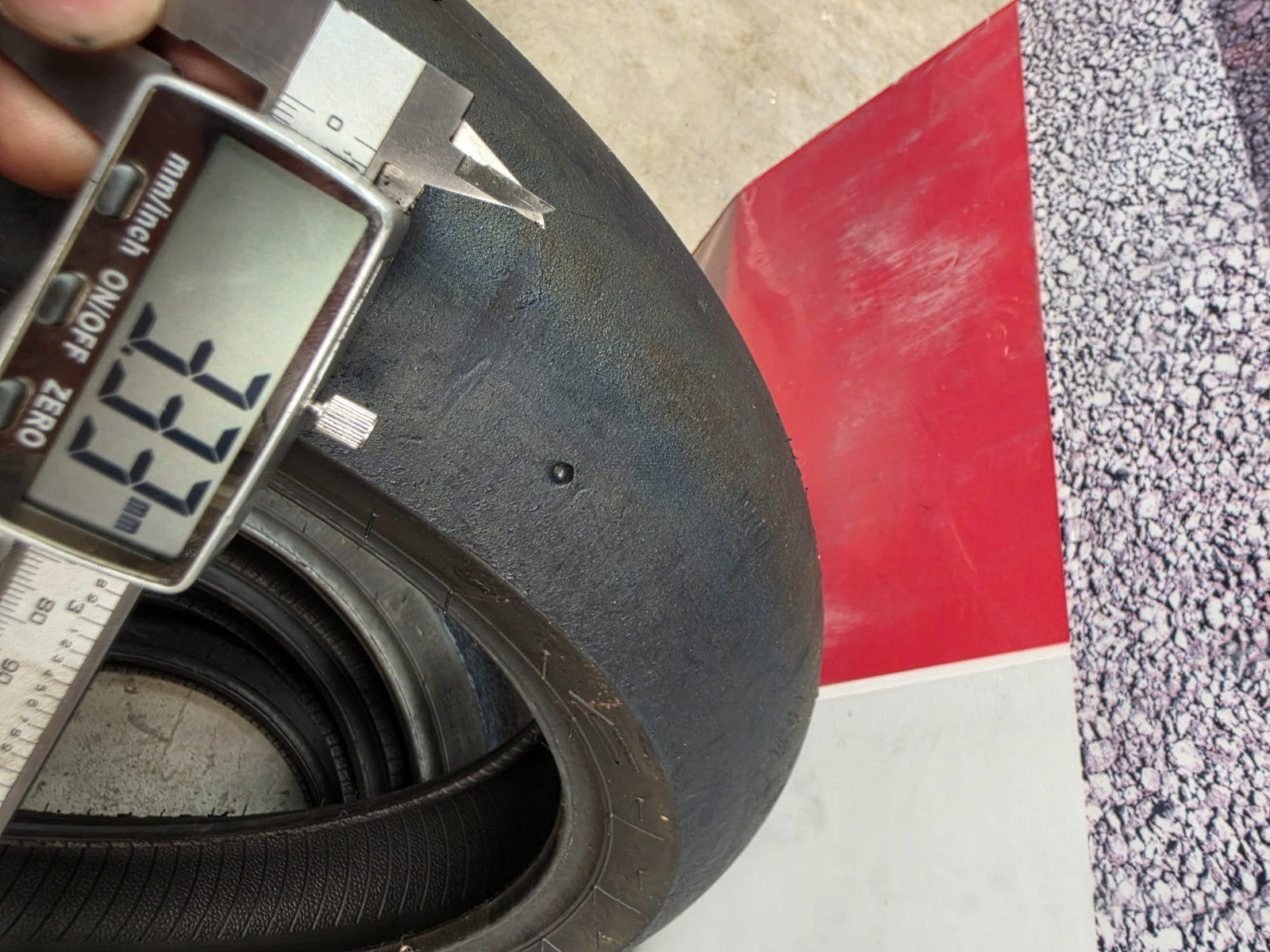 Pirelli Diablo Superbike SC1 125/70-17 Used BSB Scrub Motorcycle Tyre - SF5