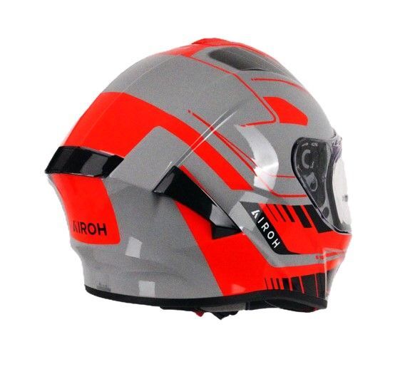 Airoh Spark 2 Chrono Full Face ECE2206 Motorcycle Motorbike Helmet Orange Gloss