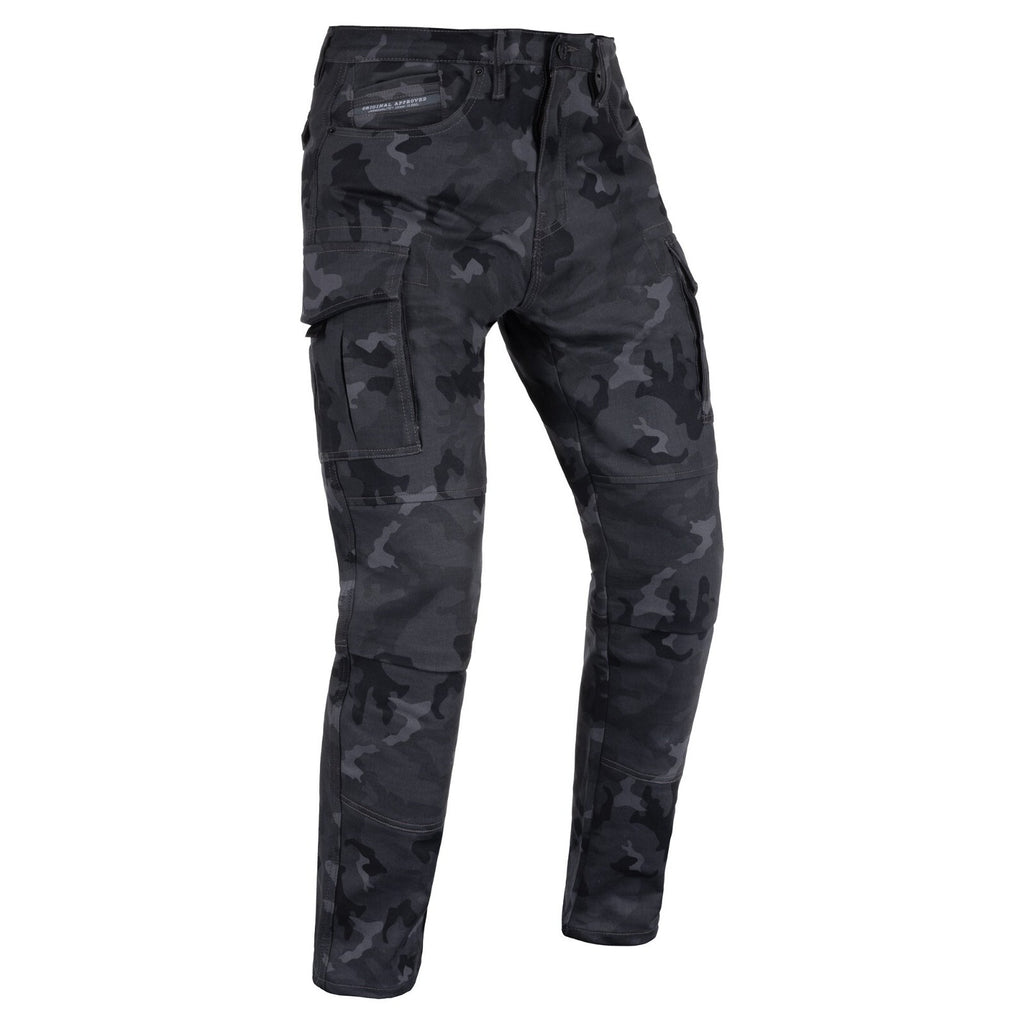 Oxford CE AA Armoured Mens Motorcycle Motorbike Cargo Pants Jeans Camo Print