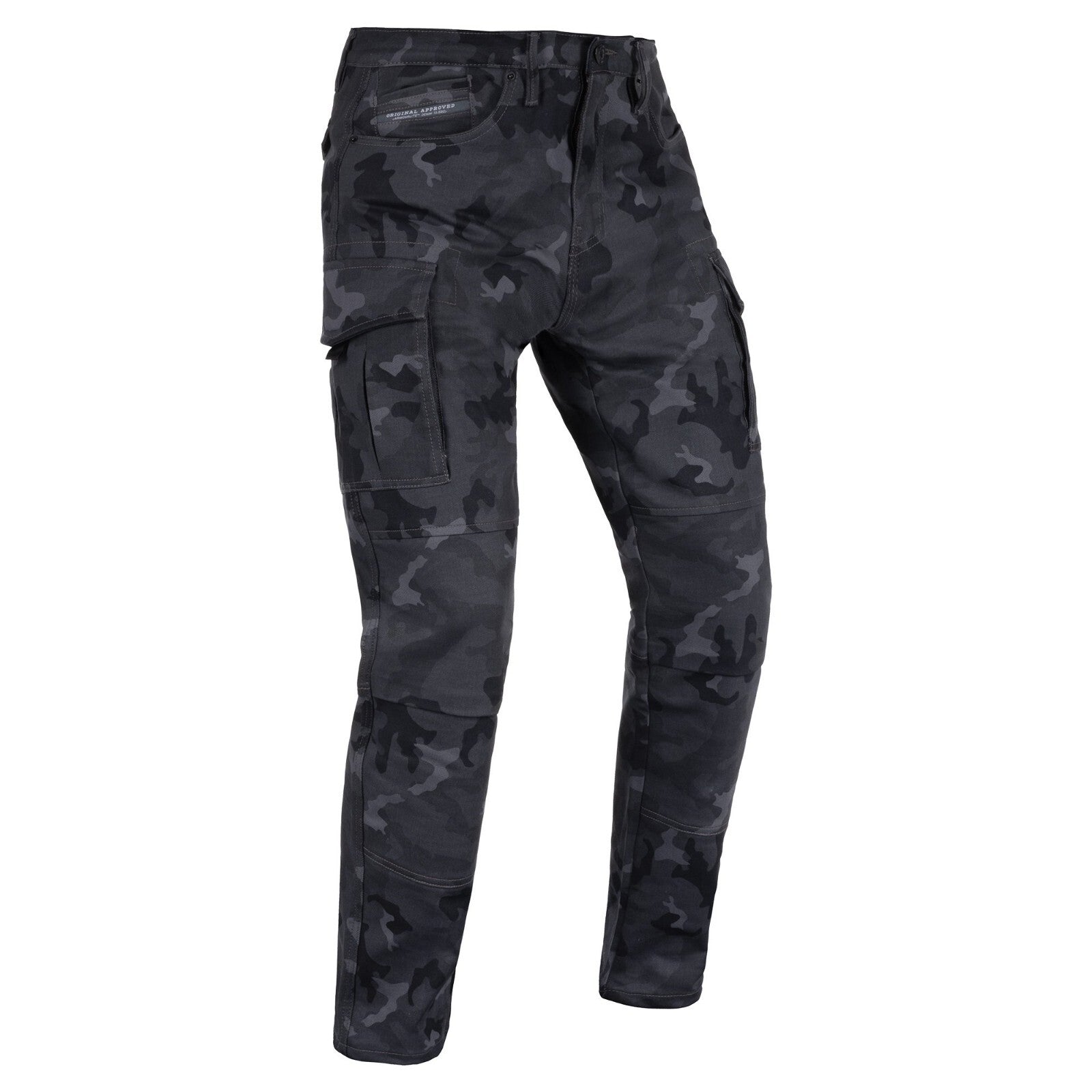 Oxford CE AA Armoured Mens Motorcycle Motorbike Cargo Pants Jeans Camo Print