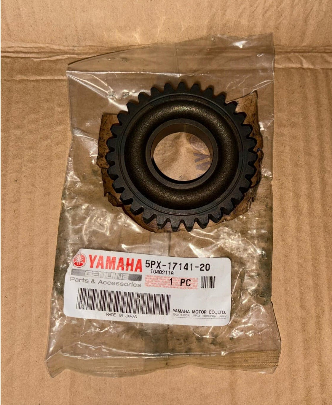 Genuine Yamaha 4th Pinion Transmission Gear (31T) For XV17 Warrior -5PX-17141-20