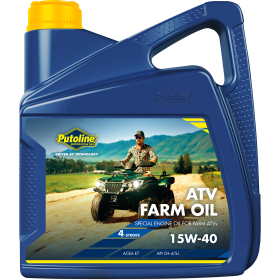 Putoline ATV Farm Oil 15W-40 4L Special Engine Oil For Farm ATVs - 70024