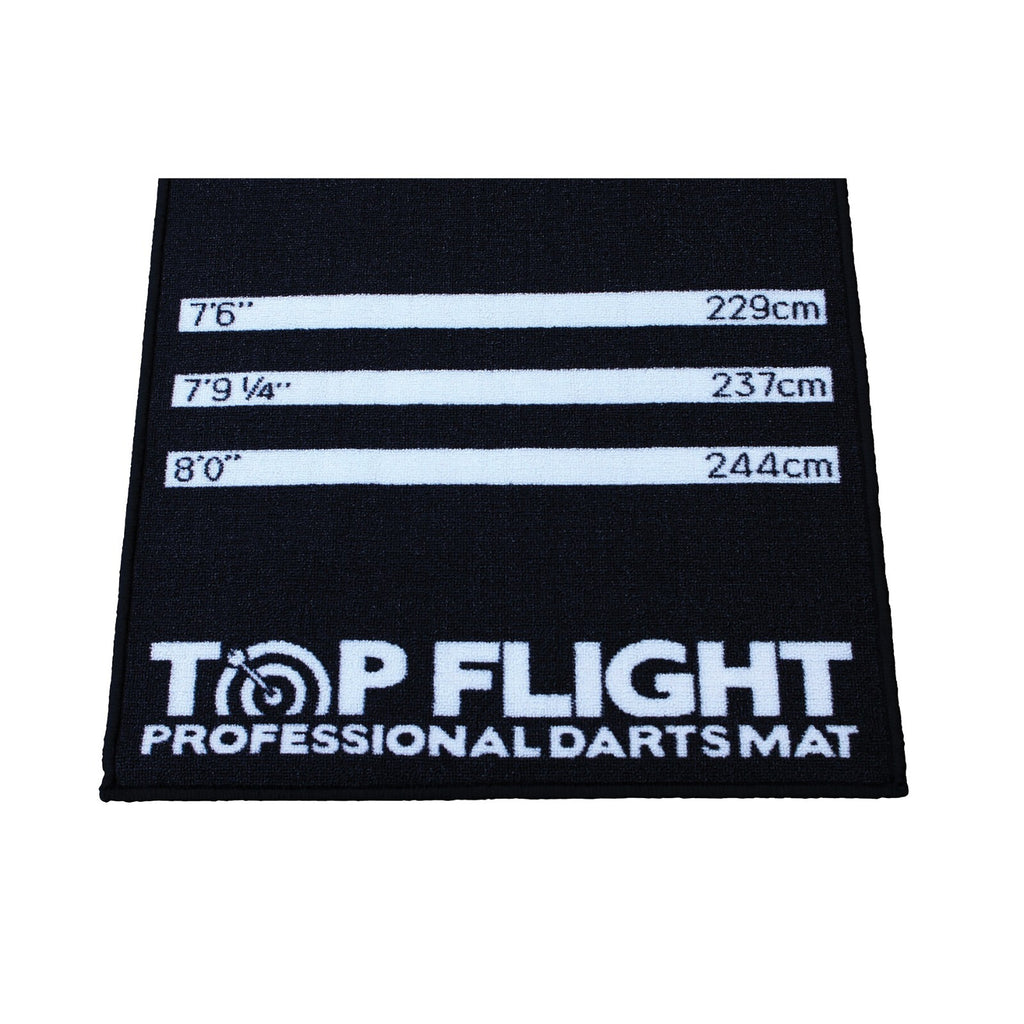 Top Flight Professional Darts Distance Marker Throwing Mat / Oche (275 x 66 cm)