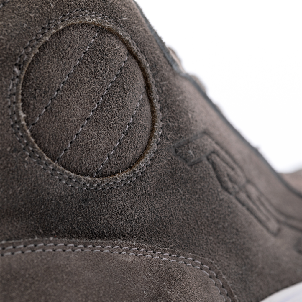 RST HiTop Moto Sneaker Mens CE Motorcycle Motorbike Trainer Boots - Grey Suede