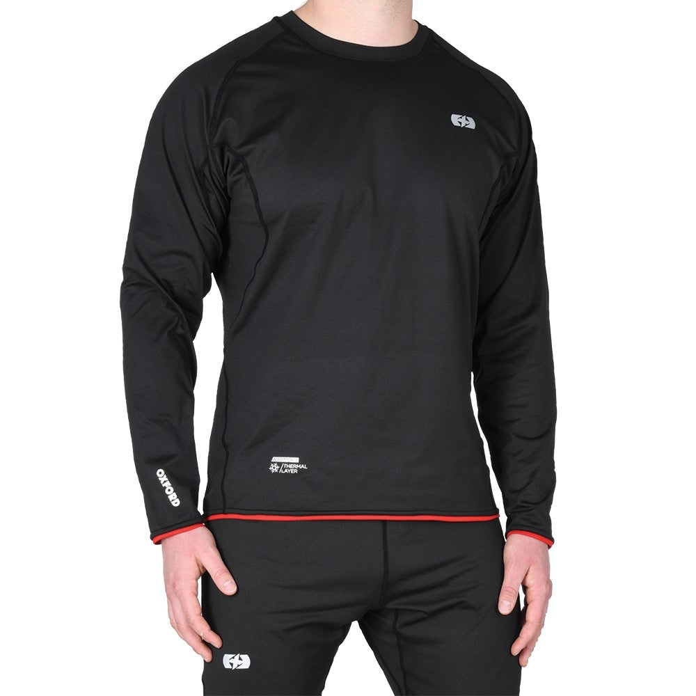 Oxford Layers Warm Dry Motorcycle Thermal Base Layers Long Sleeved Top New