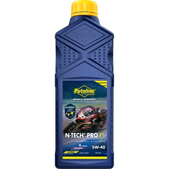 Putoline N-Tech Pro R+ 5W/40 Fully Synthetic N-Tech Motorcycle Motorbike Oil 1L