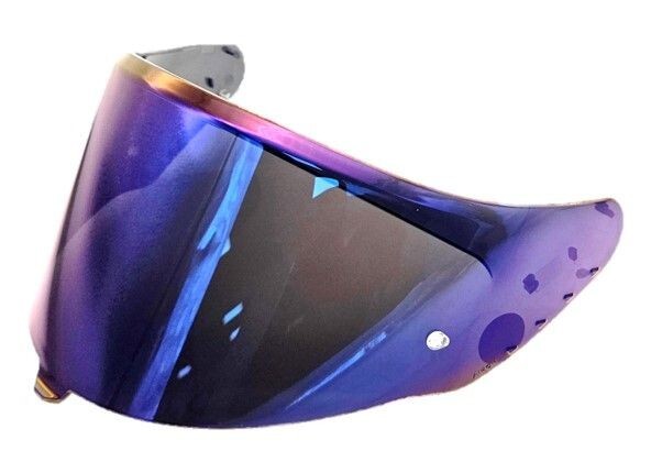 New Motorcycle Motorbike Airoh Matryx Mirror Blue Iridium Visor Pinlock Ready
