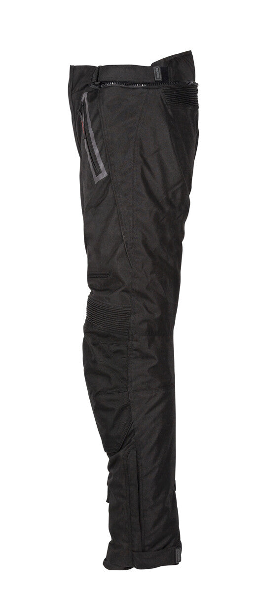 Spada Tucson CEAA Waterproof 4 Piece Armoured Motorcycle Motorbike Pants - Black