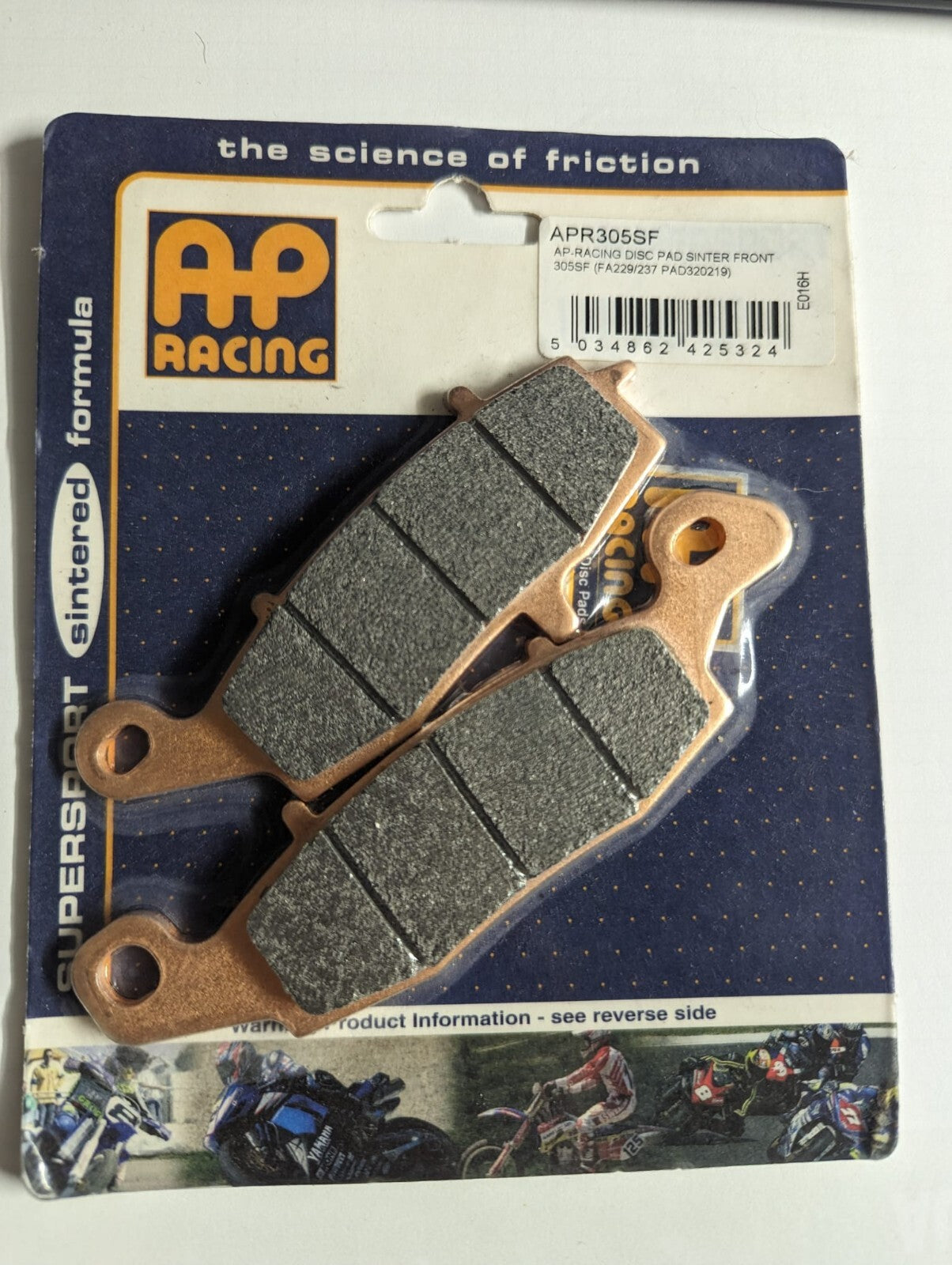 Armstrong Brake Pads - APR305SF - FA229/237 - PAD320219