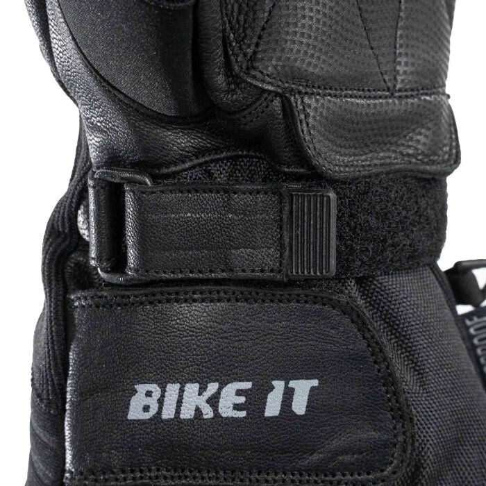 Bike It Burhou Waterproof All-Weather Textile Motorcycle Motorbike Glove