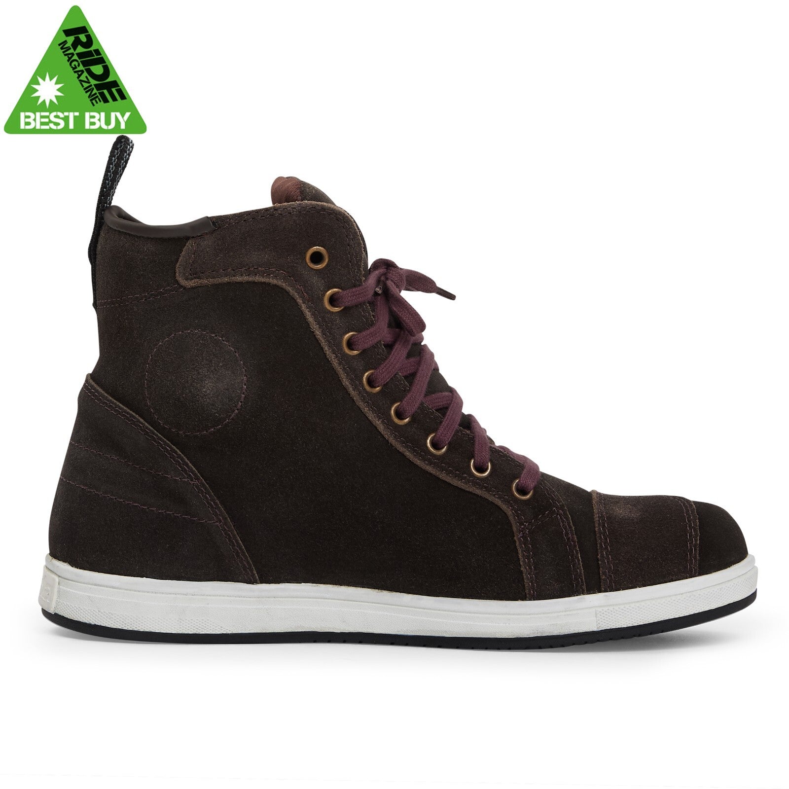 Spada Striders CE Waterproof Motorcycle Motorbike Casual Look Ankle Boot - Brown