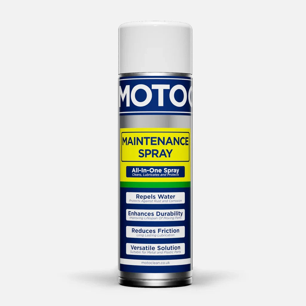 Motoclean Motorcycle Bike Maintenance Spray Cleans Lubricates & Protects - 500ml
