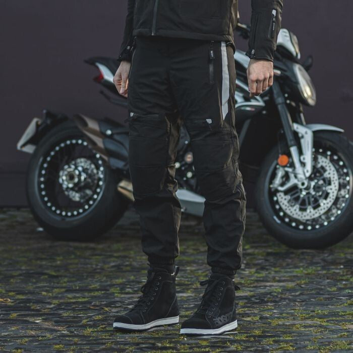 Spada Commute CE Waterproof Soft Shell Motorcycle Motorbike Trousers Pants Black