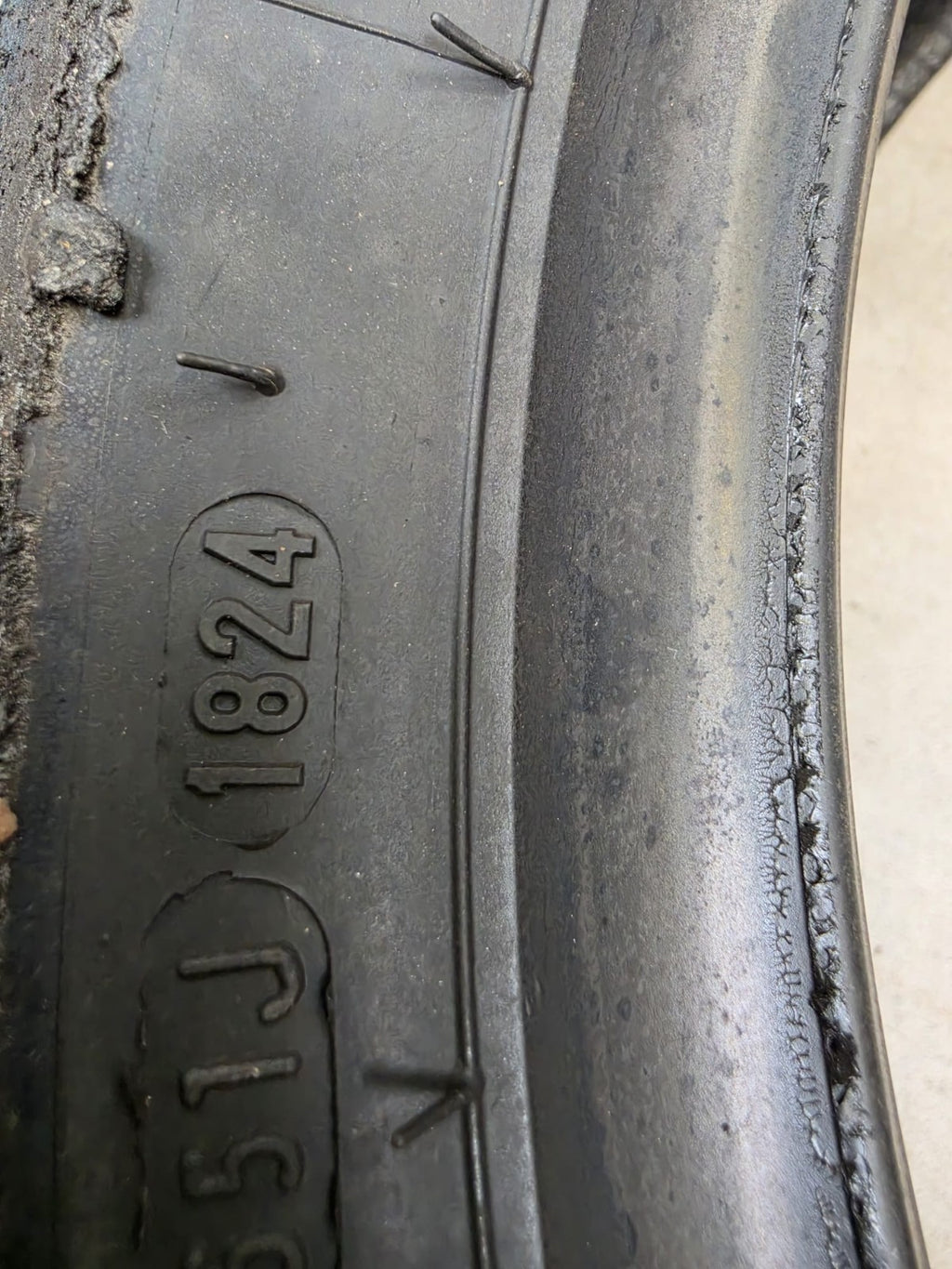 Pirelli Diablo Superbike SC0 120/70-17 Used BSB Scrub Motorcycle Tyre - SR1