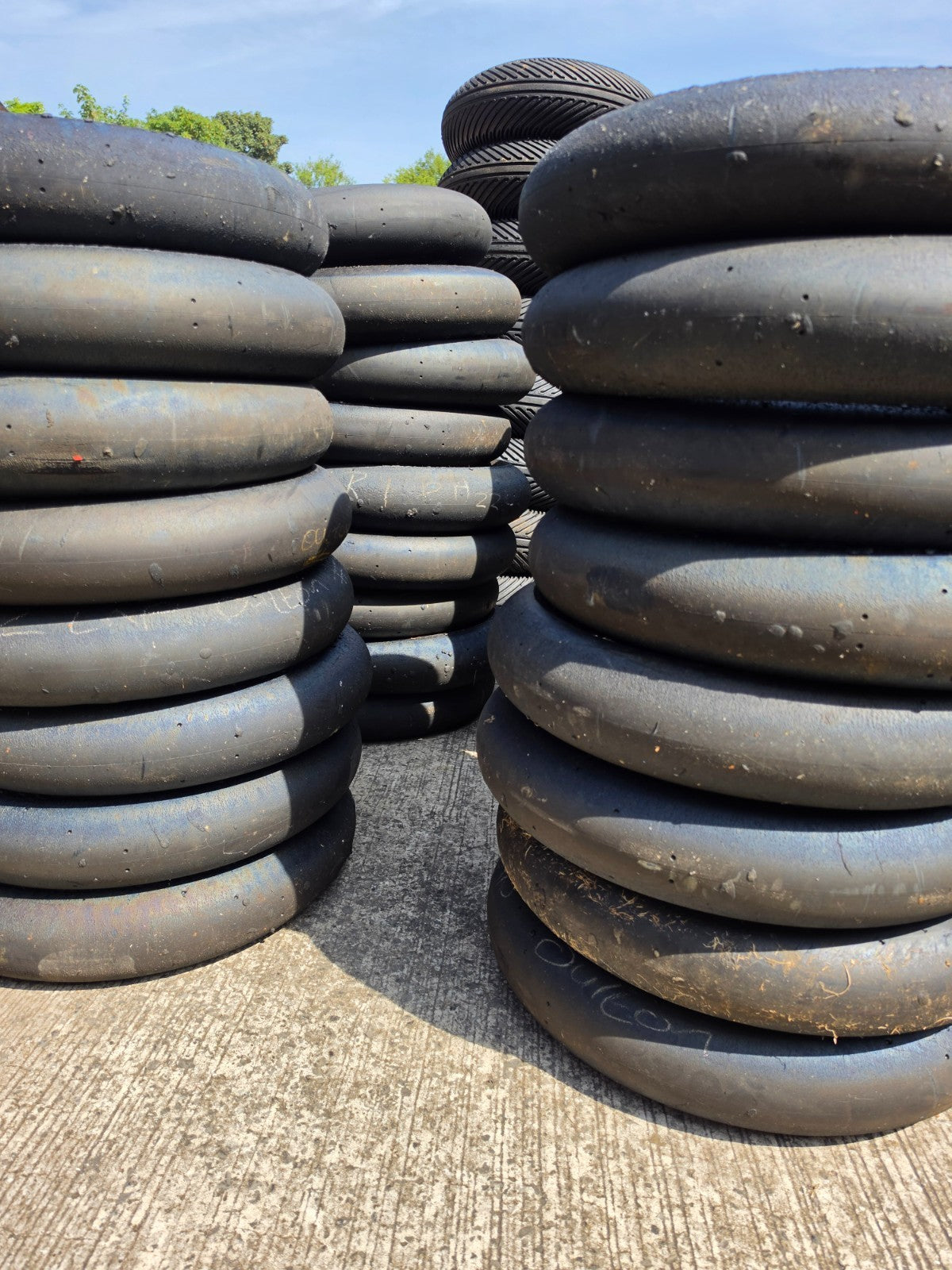 Pirelli Diablo Superbike SC1 125/70-17 Used BSB Scrub Motorcycle Tyre - FS2