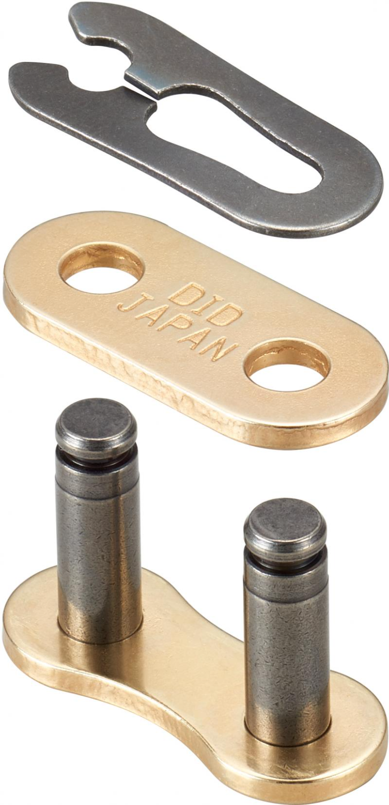 DID 520ERT3 Motorcycle Motorbike Gold RJ Clip Split Link