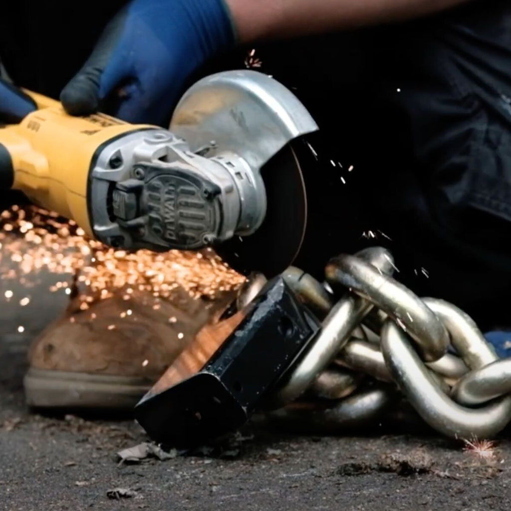 Motorcycle Bicycle Squire Behemoth 22mm Chain SS100CS inc. Sold Secure - Diamond