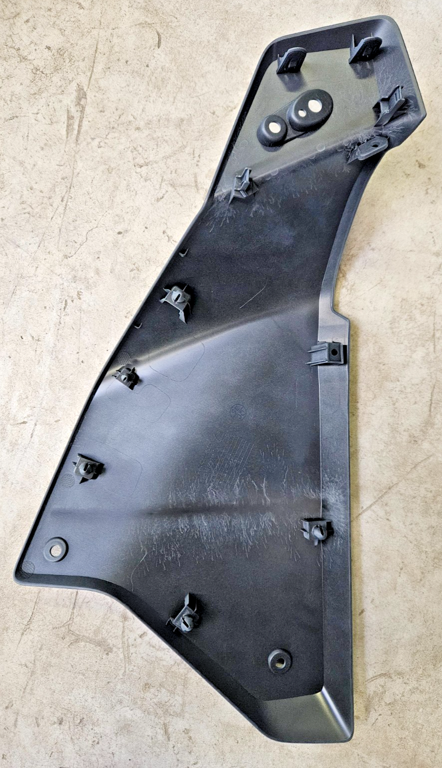 CFMoto 450MT Front Left Radiator Fairing Panel - Grey 6AQV-040501-6000-0HJ00
