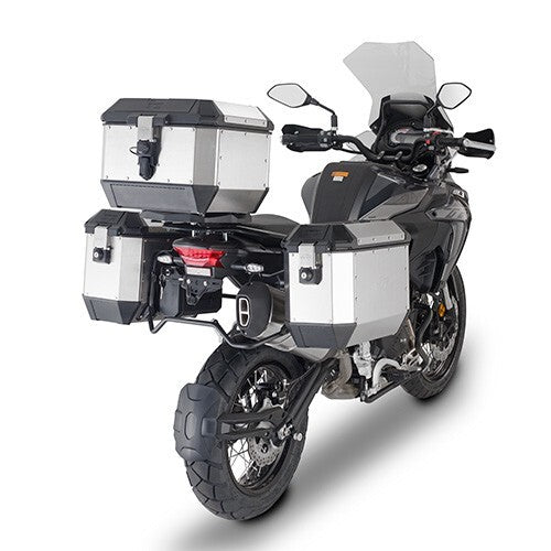 Kappa Motorcycle KMS44A Monokey Silver Aluminium 44 Litre Top Box / Top Case