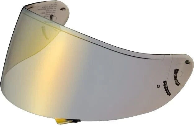 Genuine Shoei CW-1 Gold Mirror Pinlock Ready Visor Fits Shoei X Spirit 2 XR 1100