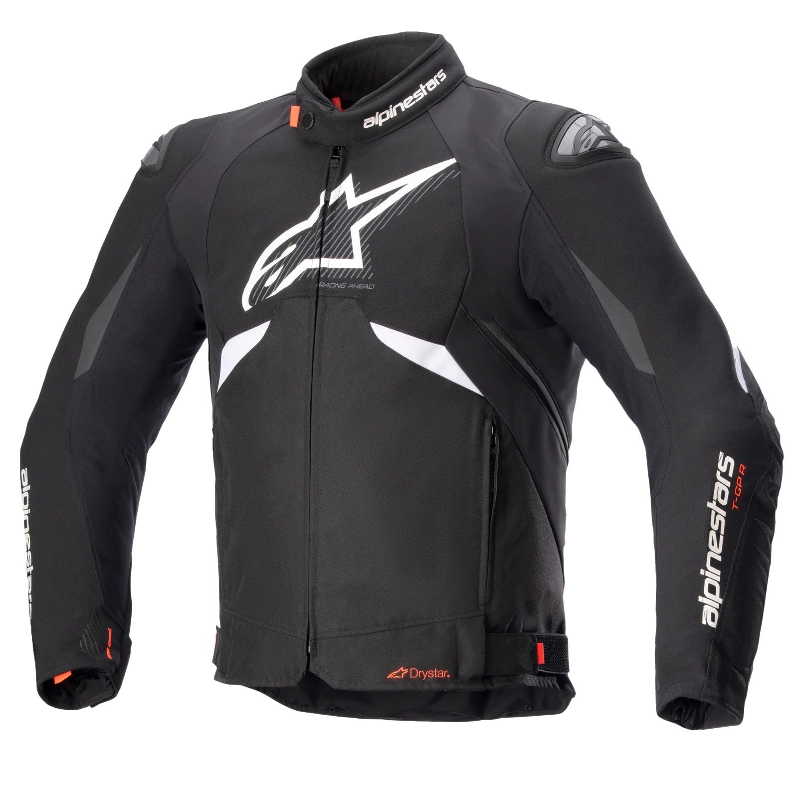 Alpinestars T-Gp R V3 Drystar Waterproof Motorcycle Motorbike Jacket Black White