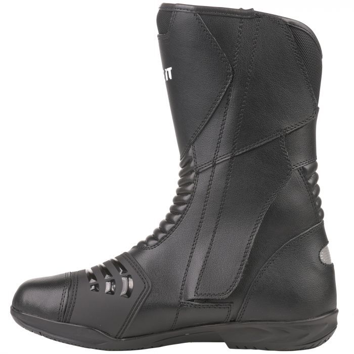 Bike It Burhou All-Seasons Waterproof Black Touring Motorcycle Motorbike Boots