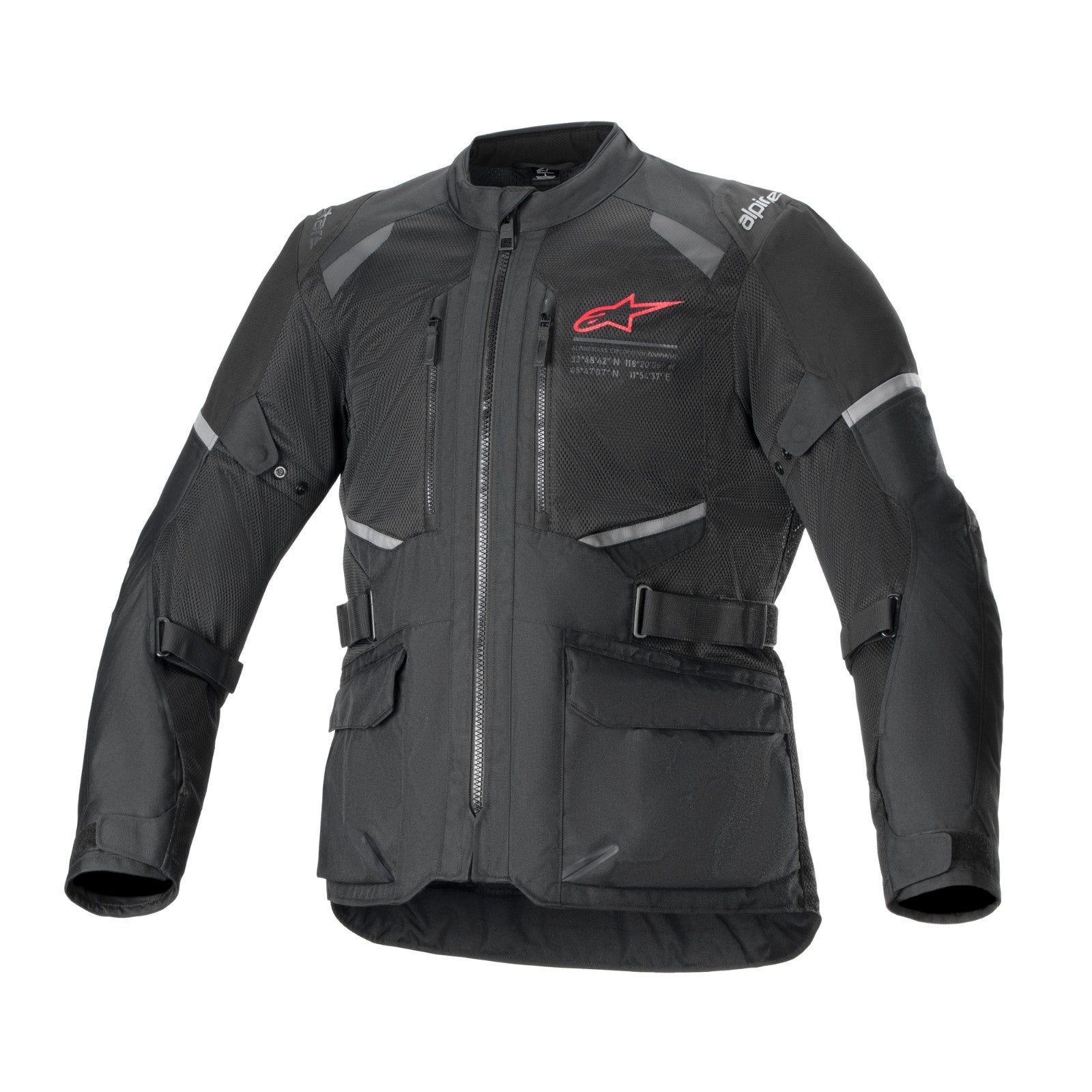 Alpinestars Andes Air Drystar Motorcycle Motorbike WP Vented Jacket - Black