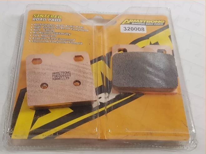 Armstrong GG Range Road Front Brake Pads - PAD320008 - FA18 - DB7000