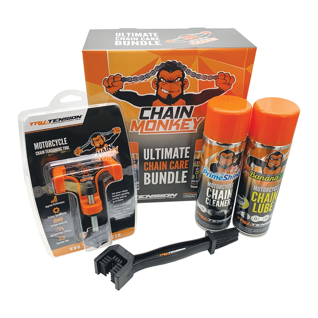 Tru Tension Ultimate Motorcycle Motorbike Chain Care Bundle Ideal Gift