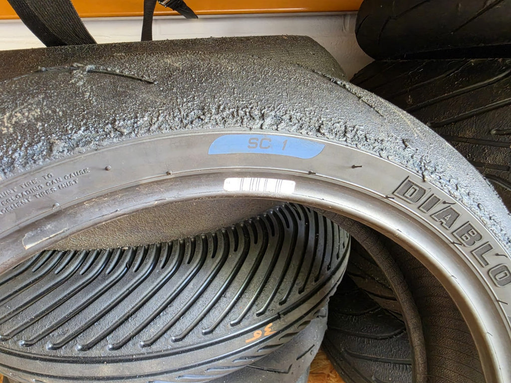 Pirelli Diablo Supercorsa V3 SC1 120/70-17 Part Worn Front BSB Scrub Tyre