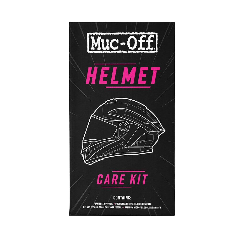 Muc-Off Motorcycle Motorbike Helmet Care Gift Kit Perfect Stocking Filler M615