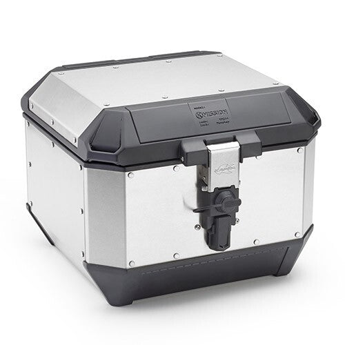 Kappa Motorcycle KMS44A Monokey Silver Aluminium 44 Litre Top Box / Top Case