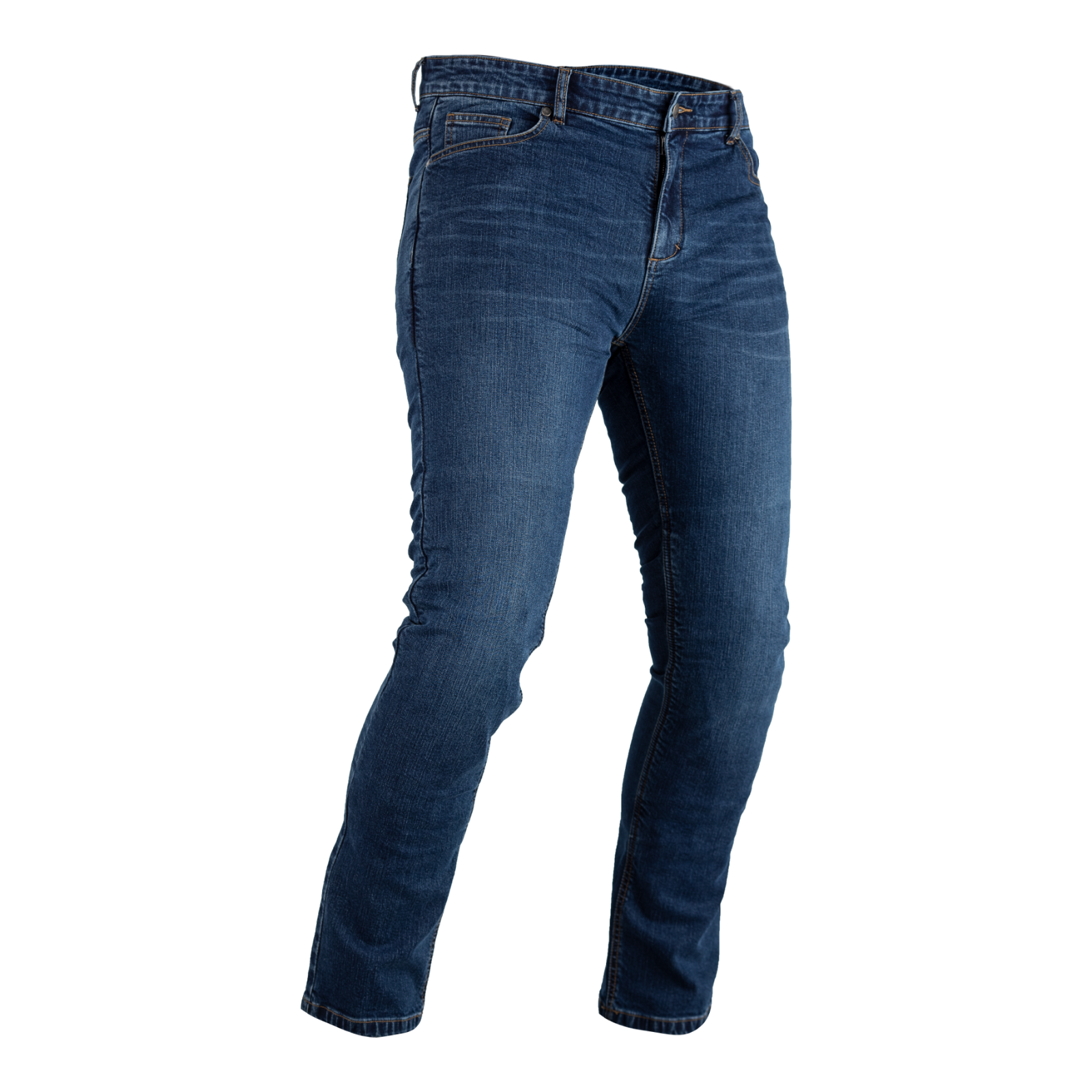 RST X Tapered Fit CE Motorcycle Motorbike Aramid Denim Jeans - Blue - Short Leg