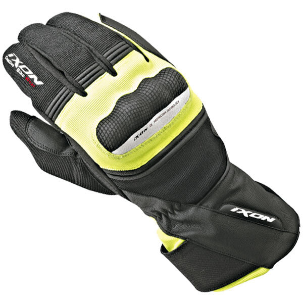 Ixon Pro Blaze HP Waterproof Motorcycle Motorbike Winter Textile Glove Black Flo