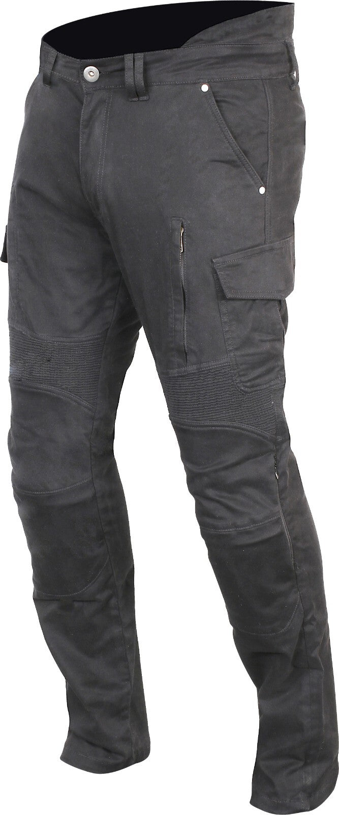 Weise Garrison CE AA Armoured Mens Motorcycle Motorbike Cargo Pants Jeans Black
