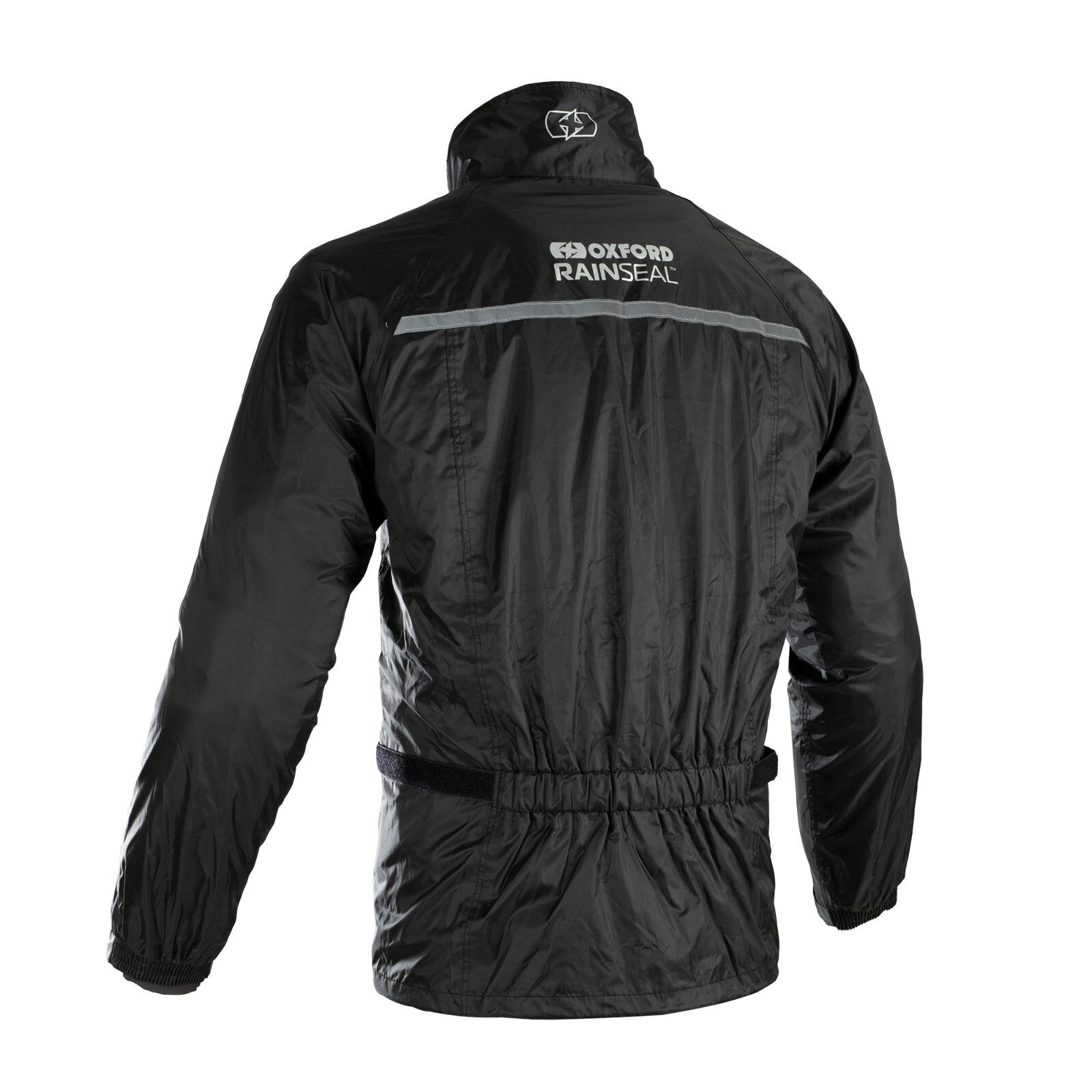 Oxford Rainseal Waterproof Motorcycle Motorbike Over Jacket - Black - RM212001