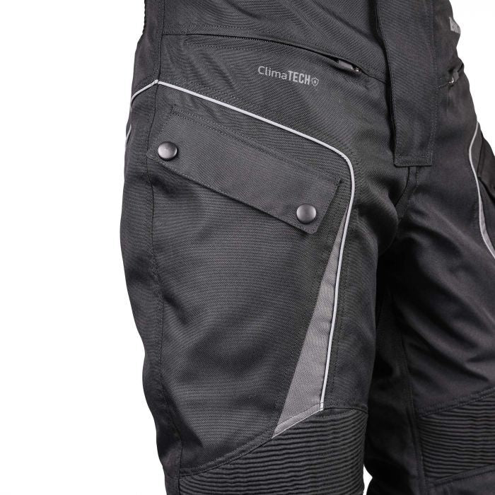Bike It Burhou Textile Touring Waterproof CE AA Motorcycle Motorbike Pants