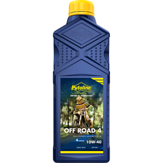 Putoline Off Road 4 10W/40 Semi Synthetic Motorbike Motocross MX Enduro Oil 1L